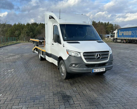 Белый Мерседес Sprinter, объемом двигателя 2.99 л и пробегом 126 тыс. км за 47000 $, фото 2 на Automoto.ua
