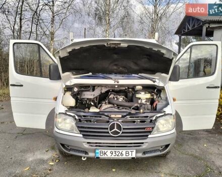 Белый Мерседес Sprinter, объемом двигателя 2.3 л и пробегом 274 тыс. км за 14500 $, фото 8 на Automoto.ua