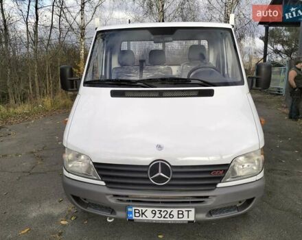 Белый Мерседес Sprinter, объемом двигателя 2.3 л и пробегом 274 тыс. км за 14500 $, фото 1 на Automoto.ua