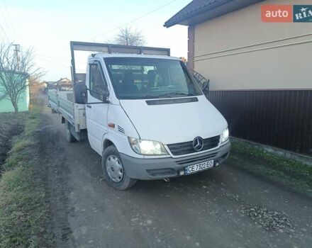 Белый Мерседес Sprinter, объемом двигателя 2.15 л и пробегом 345 тыс. км за 10500 $, фото 1 на Automoto.ua