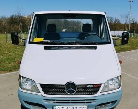 Белый Мерседес Sprinter, объемом двигателя 2.7 л и пробегом 542 тыс. км за 13899 $, фото 5 на Automoto.ua