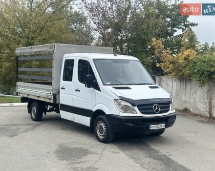 Белый Мерседес Sprinter, объемом двигателя 2.2 л и пробегом 395 тыс. км за 11800 $, фото 5 на Automoto.ua