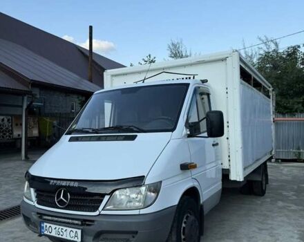 Белый Мерседес Sprinter, объемом двигателя 2.7 л и пробегом 399 тыс. км за 12700 $, фото 19 на Automoto.ua