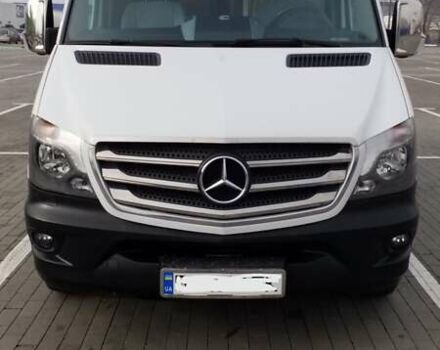 Белый Мерседес Sprinter, объемом двигателя 3 л и пробегом 98 тыс. км за 34500 $, фото 2 на Automoto.ua