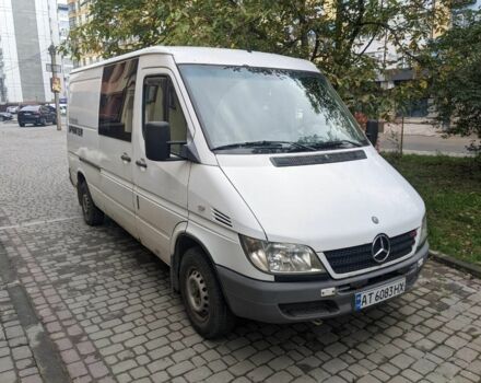 Белый Мерседес Sprinter, объемом двигателя 2.1 л и пробегом 512 тыс. км за 7500 $, фото 2 на Automoto.ua