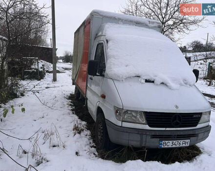 Белый Мерседес Sprinter, объемом двигателя 2.3 л и пробегом 360 тыс. км за 5400 $, фото 1 на Automoto.ua