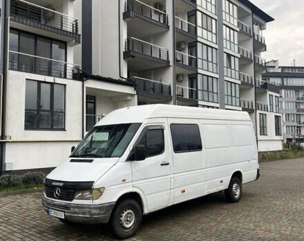 Белый Мерседес Sprinter, объемом двигателя 2.9 л и пробегом 642 тыс. км за 9500 $, фото 3 на Automoto.ua