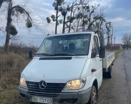 Белый Мерседес Sprinter, объемом двигателя 2.1 л и пробегом 613 тыс. км за 9900 $, фото 1 на Automoto.ua