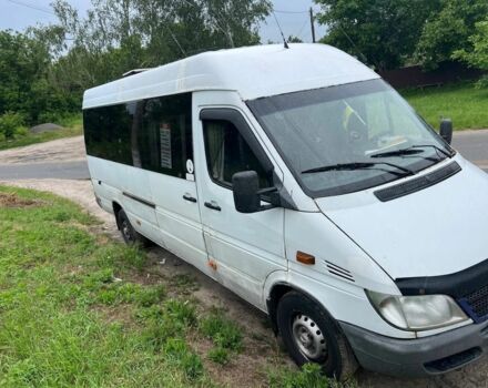 Белый Мерседес Sprinter, объемом двигателя 2.2 л и пробегом 250 тыс. км за 5800 $, фото 3 на Automoto.ua