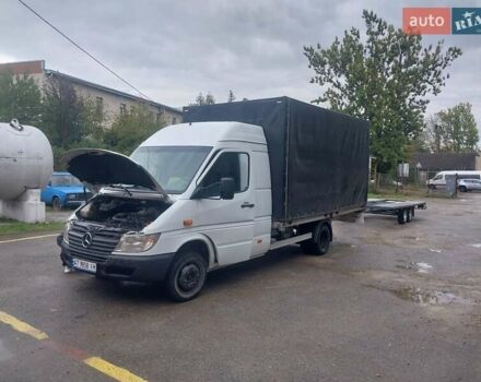 Белый Мерседес Sprinter, объемом двигателя 2.7 л и пробегом 451 тыс. км за 14500 $, фото 1 на Automoto.ua