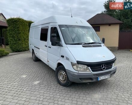 Белый Мерседес Sprinter, объемом двигателя 2.15 л и пробегом 191 тыс. км за 6750 $, фото 2 на Automoto.ua