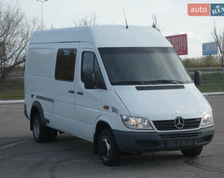 Белый Мерседес Sprinter, объемом двигателя 2.7 л и пробегом 658 тыс. км за 12800 $, фото 13 на Automoto.ua
