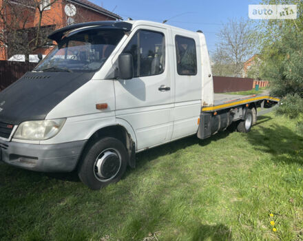 Белый Мерседес Sprinter, объемом двигателя 2.69 л и пробегом 456 тыс. км за 21000 $, фото 1 на Automoto.ua