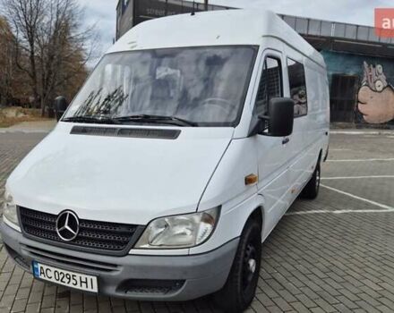 Белый Мерседес Sprinter, объемом двигателя 2.2 л и пробегом 264 тыс. км за 9900 $, фото 32 на Automoto.ua