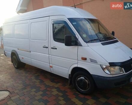 Белый Мерседес Sprinter, объемом двигателя 2.7 л и пробегом 564 тыс. км за 13500 $, фото 12 на Automoto.ua