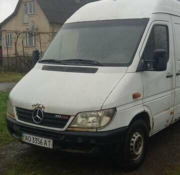 Білий Мерседес Sprinter, об'ємом двигуна 2.15 л та пробігом 282 тис. км за 5000 $, фото 4 на Automoto.ua