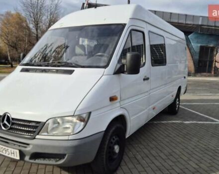 Белый Мерседес Sprinter, объемом двигателя 2.2 л и пробегом 264 тыс. км за 9900 $, фото 30 на Automoto.ua