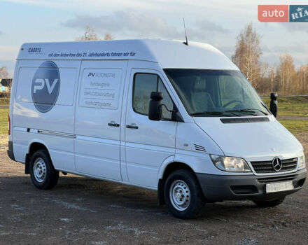 Белый Мерседес Sprinter, объемом двигателя 2.2 л и пробегом 311 тыс. км за 10300 $, фото 41 на Automoto.ua