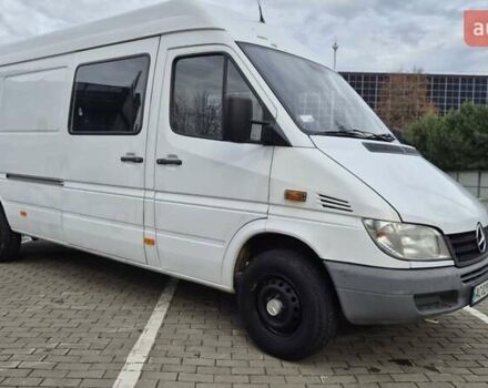 Белый Мерседес Sprinter, объемом двигателя 2.2 л и пробегом 264 тыс. км за 9900 $, фото 11 на Automoto.ua