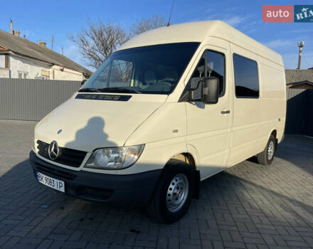 Белый Мерседес Sprinter, объемом двигателя 2.7 л и пробегом 545 тыс. км за 11400 $, фото 1 на Automoto.ua
