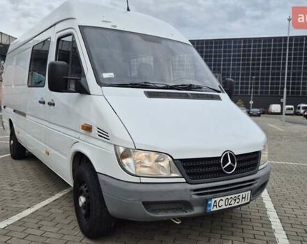 Белый Мерседес Sprinter, объемом двигателя 2.2 л и пробегом 264 тыс. км за 9900 $, фото 7 на Automoto.ua