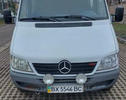 Белый Мерседес Sprinter, объемом двигателя 2.7 л и пробегом 538 тыс. км за 16999 $, фото 1 на Automoto.ua