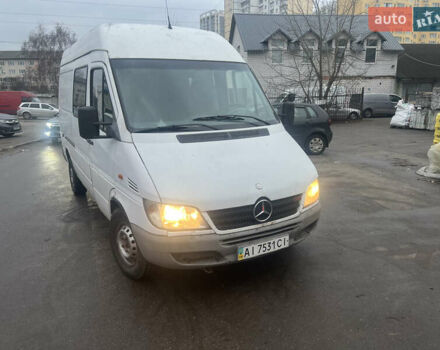 Білий Мерседес Sprinter, об'ємом двигуна 2.7 л та пробігом 316 тис. км за 6299 $, фото 1 на Automoto.ua