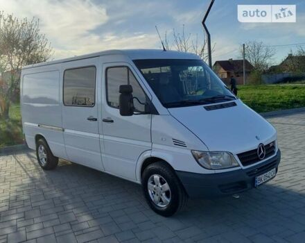 Білий Мерседес Sprinter, об'ємом двигуна 2.2 л та пробігом 554 тис. км за 9800 $, фото 3 на Automoto.ua