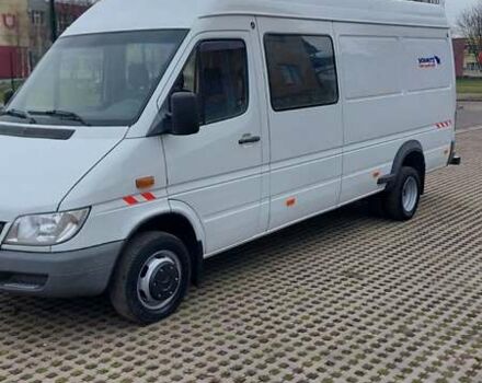 Белый Мерседес Sprinter, объемом двигателя 2.7 л и пробегом 538 тыс. км за 16999 $, фото 3 на Automoto.ua
