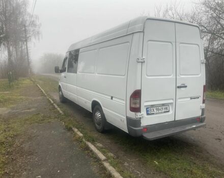 Белый Мерседес Sprinter, объемом двигателя 2.1 л и пробегом 393 тыс. км за 7500 $, фото 1 на Automoto.ua