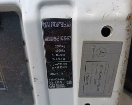 Белый Мерседес Sprinter, объемом двигателя 2.15 л и пробегом 822 тыс. км за 8500 $, фото 11 на Automoto.ua