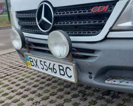 Белый Мерседес Sprinter, объемом двигателя 2.7 л и пробегом 538 тыс. км за 16999 $, фото 45 на Automoto.ua