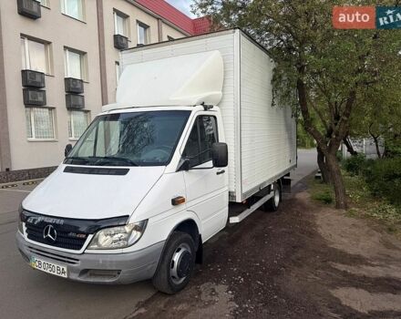 Белый Мерседес Sprinter, объемом двигателя 2.7 л и пробегом 750 тыс. км за 12900 $, фото 4 на Automoto.ua