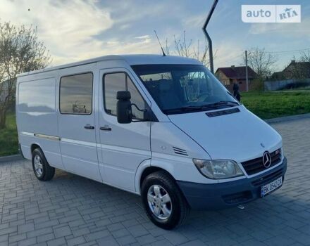 Білий Мерседес Sprinter, об'ємом двигуна 2.2 л та пробігом 554 тис. км за 9800 $, фото 14 на Automoto.ua