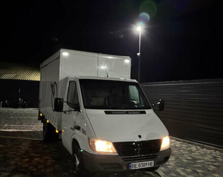 Білий Мерседес Sprinter, об'ємом двигуна 2.7 л та пробігом 387 тис. км за 12500 $, фото 1 на Automoto.ua