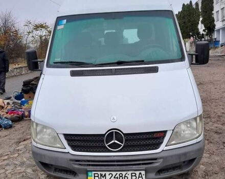 Белый Мерседес Sprinter, объемом двигателя 2.1 л и пробегом 483 тыс. км за 8500 $, фото 2 на Automoto.ua
