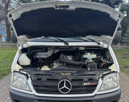 Белый Мерседес Sprinter, объемом двигателя 2.2 л и пробегом 351 тыс. км за 10600 $, фото 61 на Automoto.ua