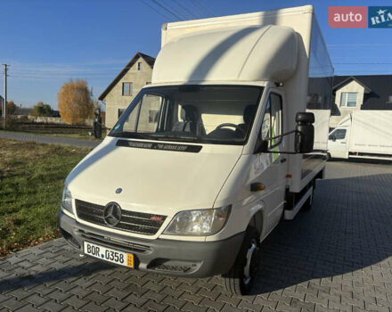 Білий Мерседес Sprinter, об'ємом двигуна 2.7 л та пробігом 198 тис. км за 18500 $, фото 1 на Automoto.ua