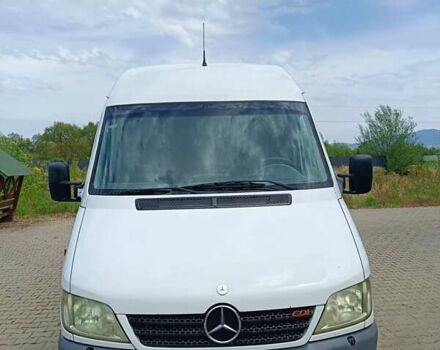 Белый Мерседес Sprinter, объемом двигателя 2.7 л и пробегом 623 тыс. км за 10700 $, фото 16 на Automoto.ua