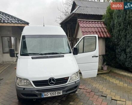 Білий Мерседес Sprinter, об'ємом двигуна 2.7 л та пробігом 640 тис. км за 10500 $, фото 11 на Automoto.ua