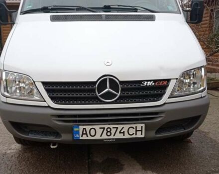 Білий Мерседес Sprinter, об'ємом двигуна 0 л та пробігом 182 тис. км за 15800 $, фото 2 на Automoto.ua