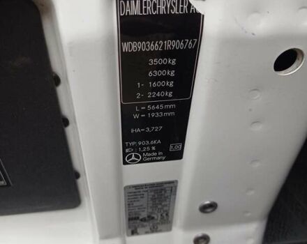 Білий Мерседес Sprinter, об'ємом двигуна 0 л та пробігом 182 тис. км за 15800 $, фото 54 на Automoto.ua