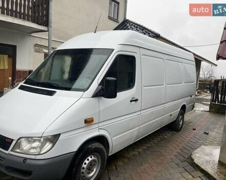 Білий Мерседес Sprinter, об'ємом двигуна 2.7 л та пробігом 640 тис. км за 10500 $, фото 1 на Automoto.ua