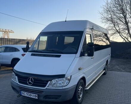 Белый Мерседес Sprinter, объемом двигателя 2.7 л и пробегом 550 тыс. км за 9026 $, фото 5 на Automoto.ua
