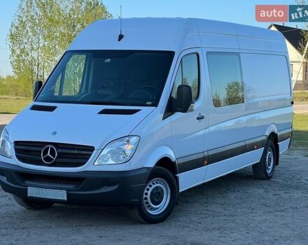 Белый Мерседес Sprinter, объемом двигателя 2.2 л и пробегом 509 тыс. км за 12800 $, фото 1 на Automoto.ua