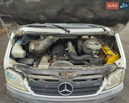 Білий Мерседес Sprinter, об'ємом двигуна 2.7 л та пробігом 403 тис. км за 5250 $, фото 26 на Automoto.ua