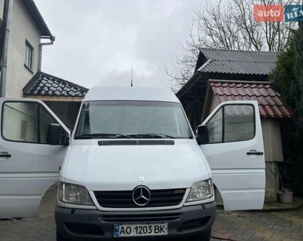 Білий Мерседес Sprinter, об'ємом двигуна 2.7 л та пробігом 640 тис. км за 10500 $, фото 10 на Automoto.ua