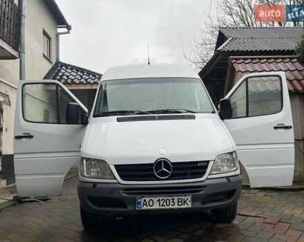 Білий Мерседес Sprinter, об'ємом двигуна 2.7 л та пробігом 640 тис. км за 10500 $, фото 9 на Automoto.ua