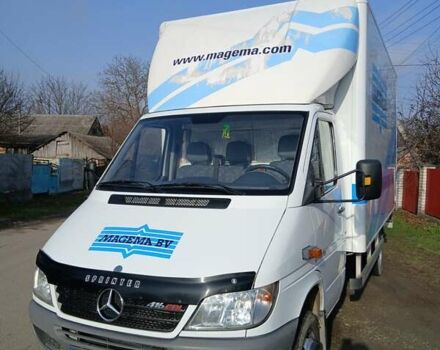 Білий Мерседес Sprinter, об'ємом двигуна 2.69 л та пробігом 292 тис. км за 19500 $, фото 14 на Automoto.ua