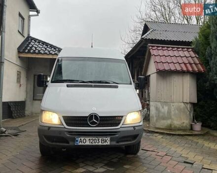 Білий Мерседес Sprinter, об'ємом двигуна 2.7 л та пробігом 640 тис. км за 10500 $, фото 8 на Automoto.ua